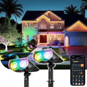 Smart Solar Lights 2 Pack 