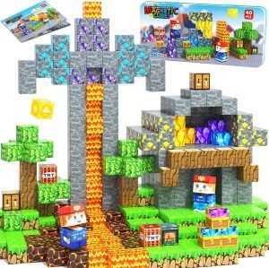 Magnetic Blocks Travel Toys 