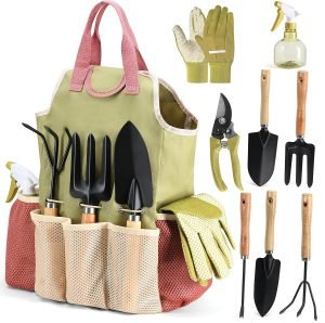 Complete Heavy Duty Garden Tools Set with Bag 