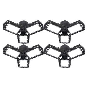 Three Leaf Led Garage Ceiling Lights 4 Pack