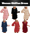 Women Chiffon Dress 
