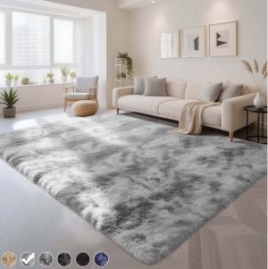 Soft Fluffy Area  8ft x 10ft Rugs Floor Mat