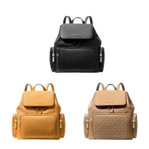 Michael Kors Merritt Small Signature Logo Cargo Backpack !!