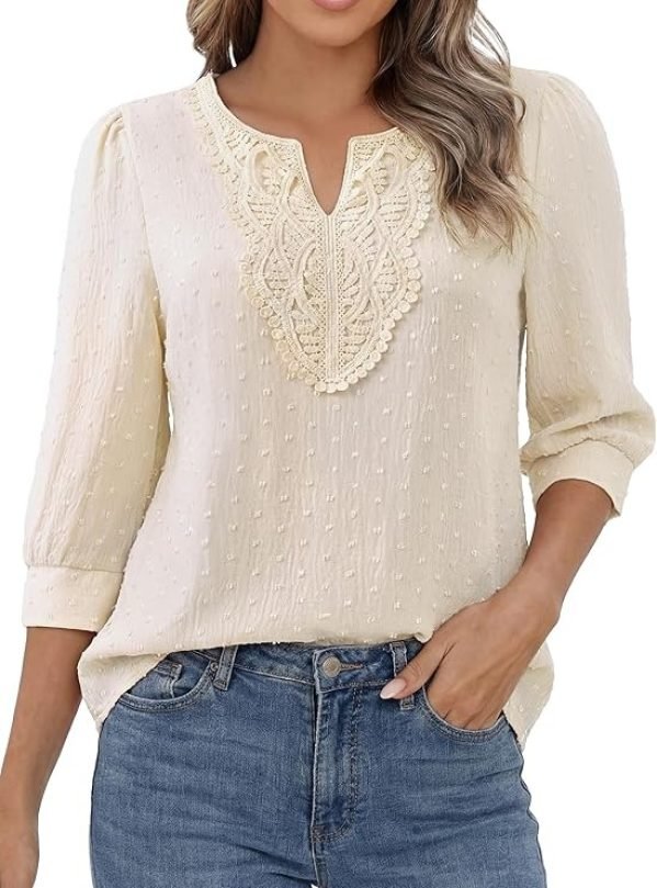 Funlingo Boho Tops for Women 