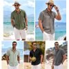 Men’s Linen Shirts Short Sleeve