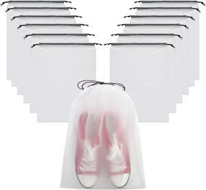 13 PCS Transparent Shoe Bags for Travel 