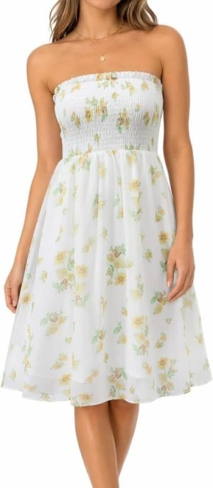 OSCROBIE Women’s Tube Top Dress 