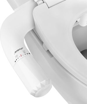 Ultra-Slim Non-Electric Toilet Bidet Attachment