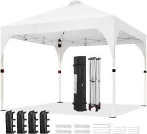 Yaheetech 10×10 Pop Up Canopy Tent 