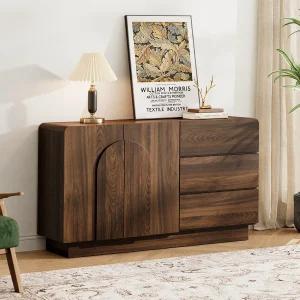 Sideboard With Adjustable Shelf & 3 Drawers for Home at Wayfair !