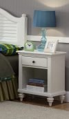 Bermuda White Nightstand 