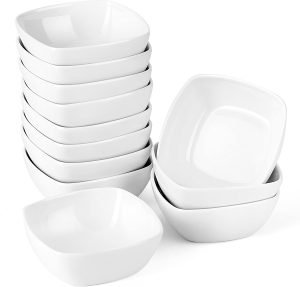 5 Oz Porcelain Dip Bowls Set