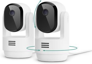 Arlo Essential Indoor Pan Tilt 2K Security Camera 