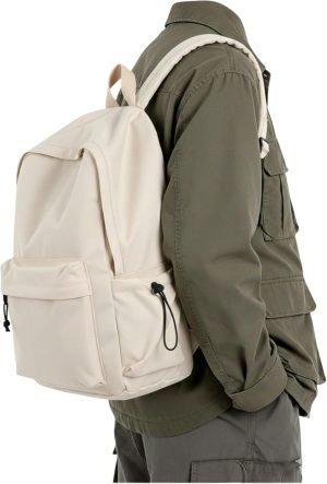 White School Backpack 