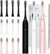 3 Pack Electric Toothbrush with 6 Modes 