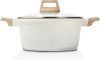Granite Casserole Nonstick Stock Pot w/ Lid 
