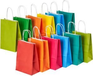 Small Paper Gift Bags with Handles