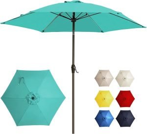 7.5Ft Outdoor Patio Umbrella
