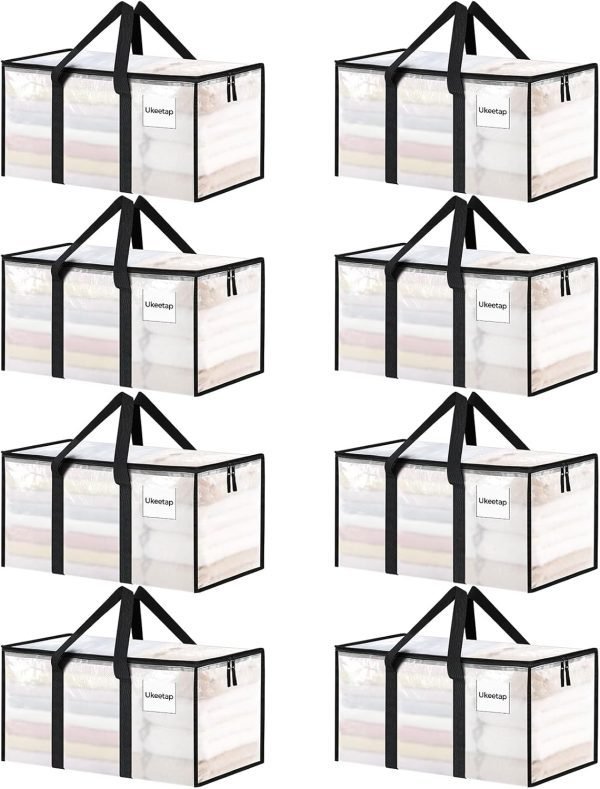 8 Pack Extra Large Heavy Duty Moving Bags 
