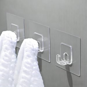 Heavy Duty Invisible Adhesive Hooks 