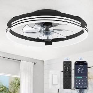 Ceiling Fans with Lights and Remote