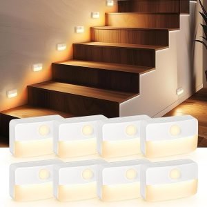 8 Pack Motion Sensor Stair Light for Indoor 