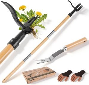 Stand Up Weed Puller Tool 