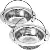 2 Pack Kitchen Sink Drain Strainer