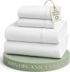 LANE LINEN 100% Organic Cotton Queen Sheet Set