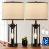 25” Farmhouse Table Lamps 