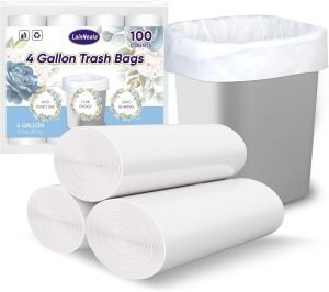 Small Trash Bags 4 Gallon 