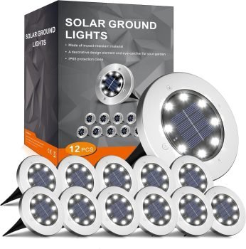 12 Pack Solar Lights