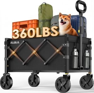 Collapsible Foldable Wagon with Wheels