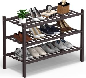 Bamboo Shoe Rack