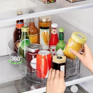 Lazy Susan Organizer for Refrigerator
