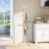 Wooden Coat Rack with 8 Hooks
