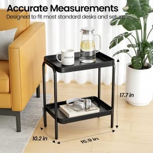 2 In 1 Desktop & Floor End Table