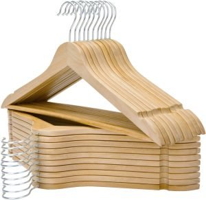 Wooden Hangers – 20 Pack