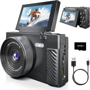 4K Digital Camera for Photography