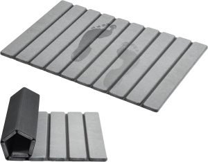 Foldable Stone Bath Mat 