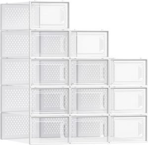 Pack of 12 Shoe Storage Organizers 
