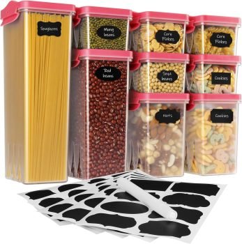 Moroccan Style Kitchen Canisters 9-Piece