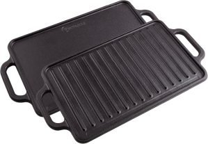 Rectangular Cast Iron Griddle 