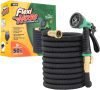 Expandable Garden Hose with 8 Function Nozzle