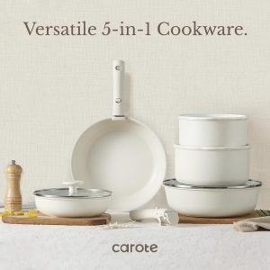 CAROTE 19pcs Pots and Pans Set