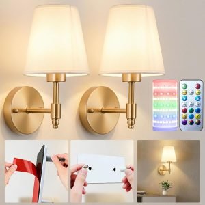 Battery Operated Wall Sconces