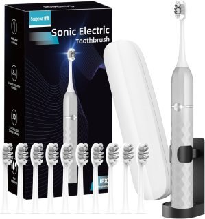 Sonic Electric Toothbrush Set