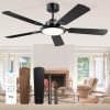 52 Inch Ceiling Fan with Light 