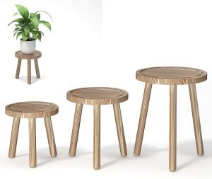 Wood Plant Stands Indoor