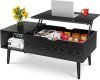 Lift-Top Wood Coffee Table